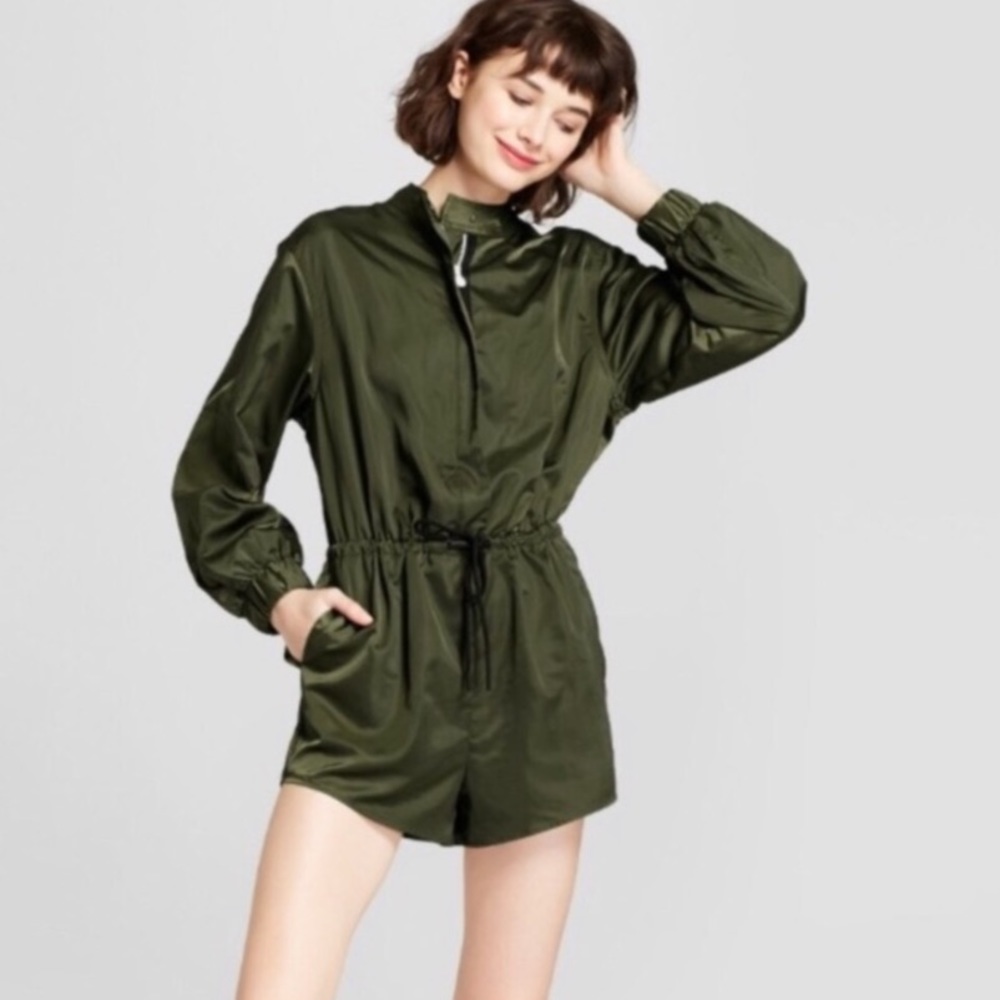 NWT Hunter by Target Green Romper XS